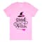 Pink Good Witch Adult Crew Neck T-Shirt by Celebrate It™
